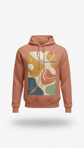 DTF Printed Clay Terracotta Hoodie